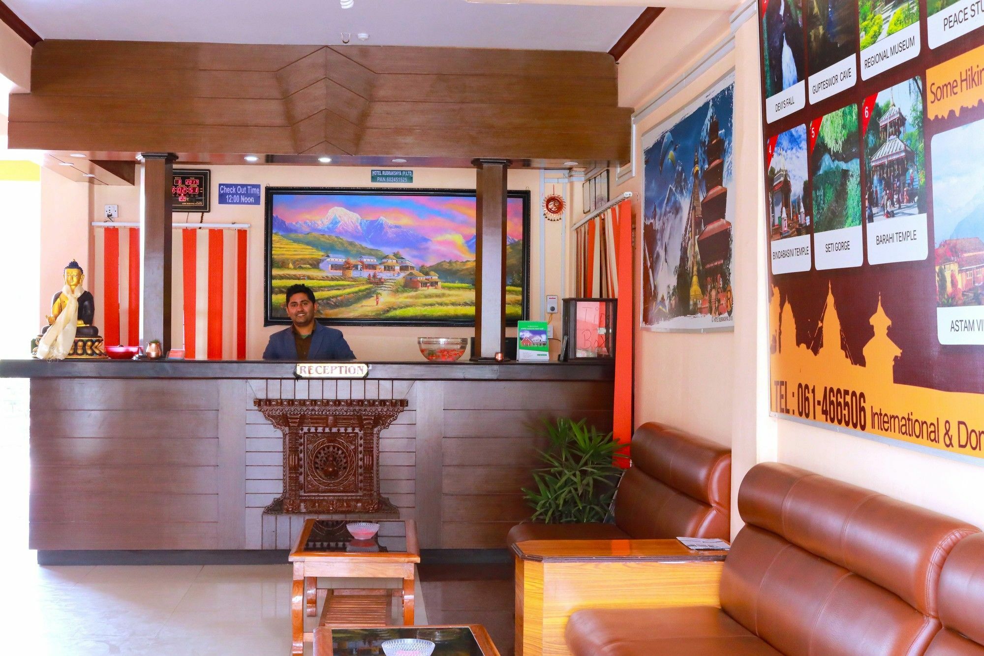 Hotel Rudrakshya Pokhara Exterior foto